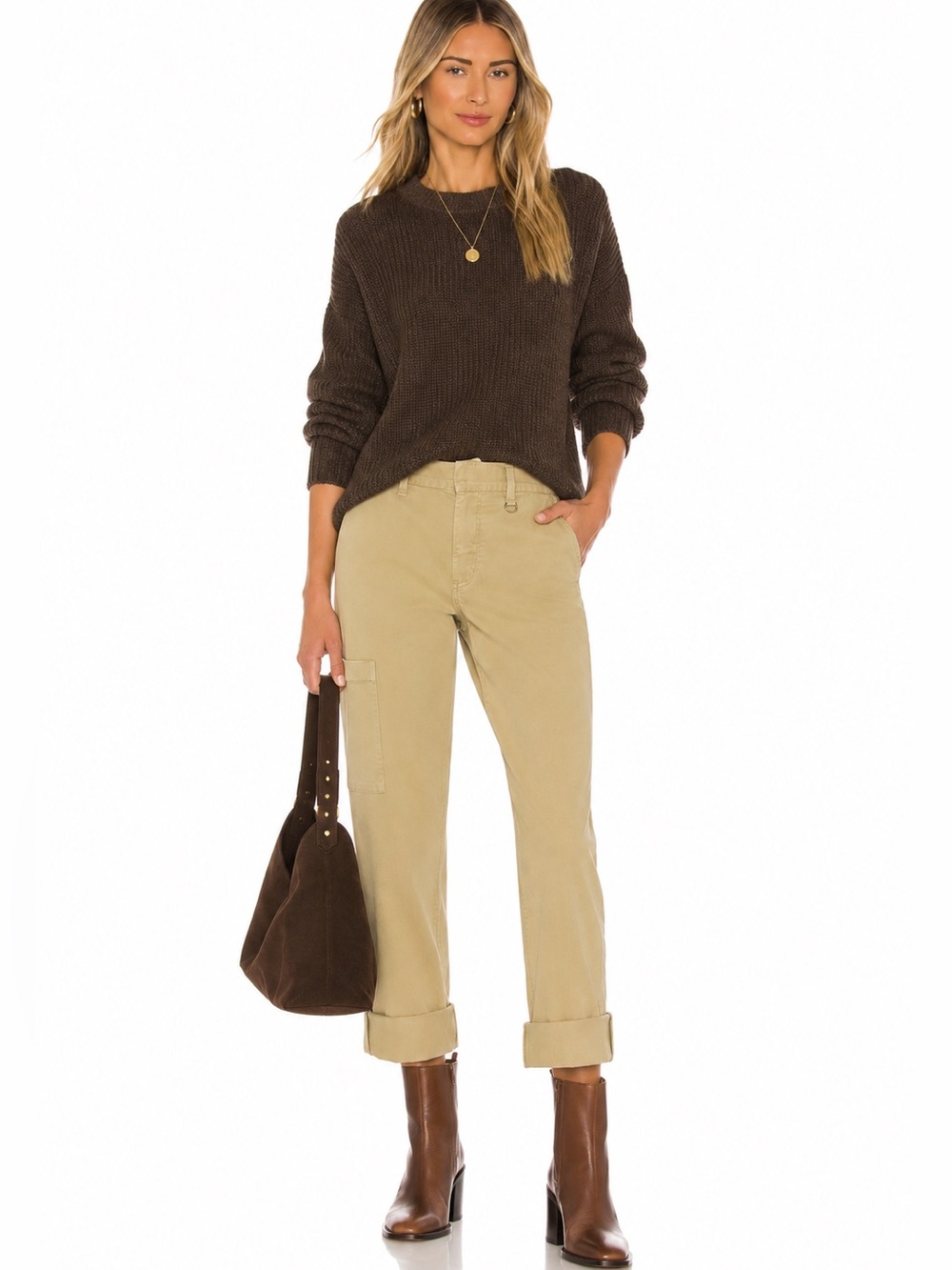 NWT Joe’s Jeans The Trouser Ankle Cargo Utility Pants Khaki Size 27